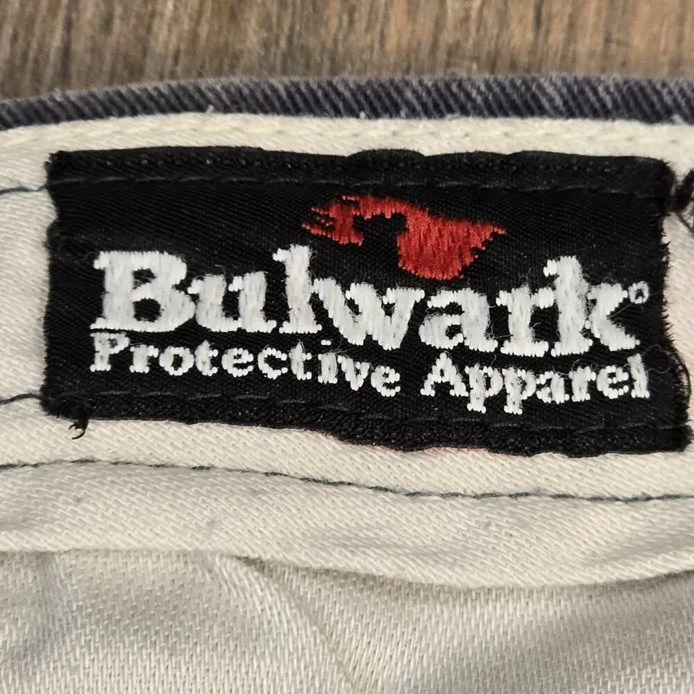 3 Bulwark Protective Apparel Gray‎ Cargo Work Pants Mens Flame Resistant Lot 40*
